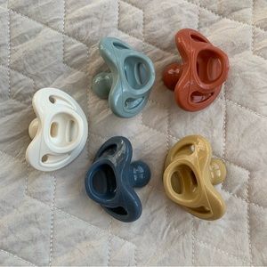 NWOT NUK Silicone Pacifiers 0-6m